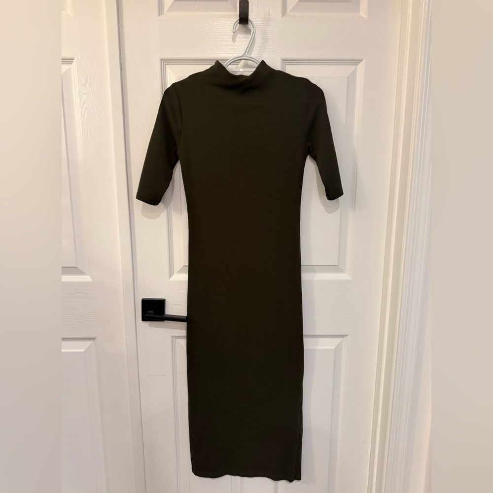 Zara Olive Sleeve Dress (can also be Maternity)